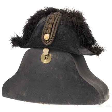 Sombrero bicorne de funcionario de la K.U.K. con m