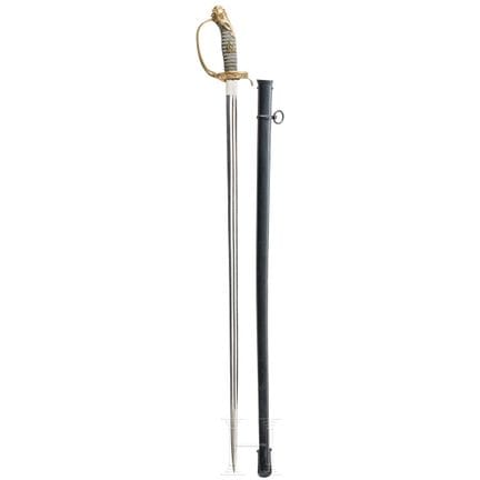 A sword M 1889 for officers of the infantry  
Blan