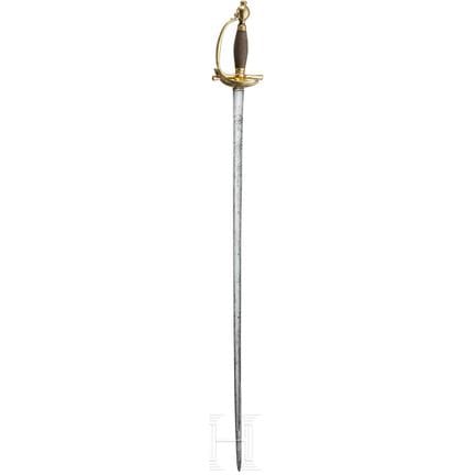 An European sword for cavalry officers, circa 1800
