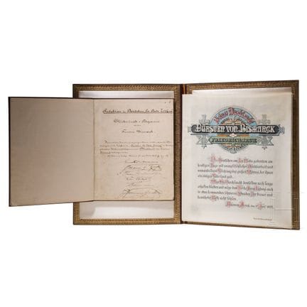 Otto, principe di Bismarck (1815–1898) – Messaggio