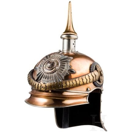 A helmet for officers of the regiments Garde du Co