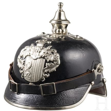 Helmet for uniformed officials of the City of Leip