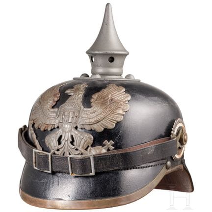 A Model 1915 helmet for Train (Army Transport Corp