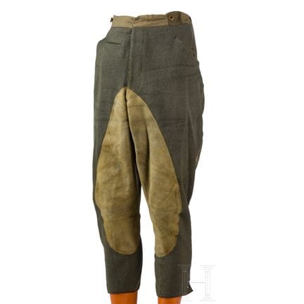 Field grey riding breeches for hussar officers, ci