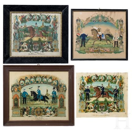 Raccolta di otto immagini d’archivio  
Tra queste 