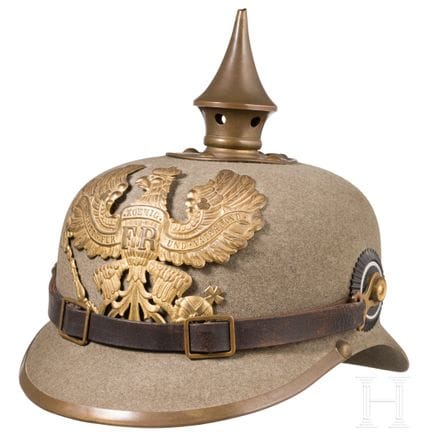A felt helmet for enlisted men in the Line Infantr