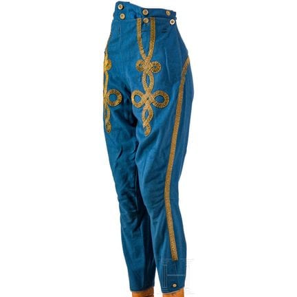 Pantalones para oficiales de húsares, de 1938  
Te