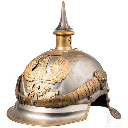 A helmet for cuirassier officers, end of 19th cent