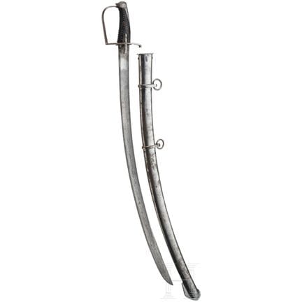 A sabre M 1742 for members of the mounted troops  