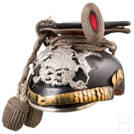 A czapka for officers in the Uhlan Regiment King K
