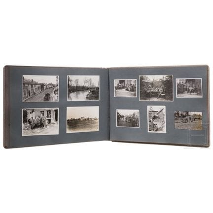 Un album fotografico, “War Pictures 1915–16”  
Cir
