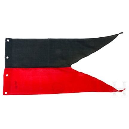 A lance flag for enlisted men of the Württemberg c