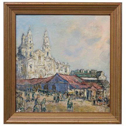Arthur Illies (1870 - 1952) – La piazza del mercat