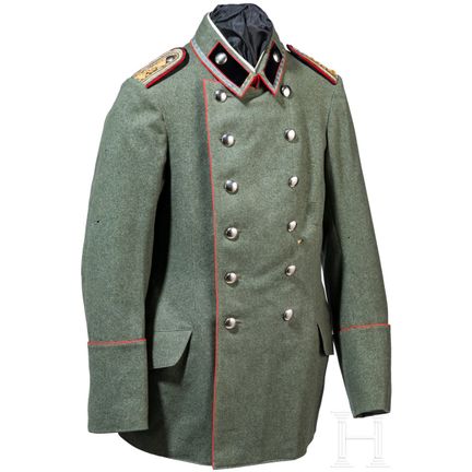Field-gray short tunic, known as a “Litewka,” for 