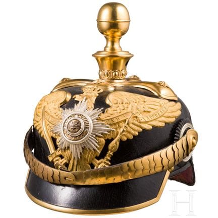 Casco de general M1889, utilizado a partir de 1897