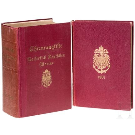 Capitano Walter Forstmann - Due elenchi dei gradi 