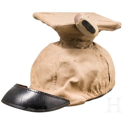 Fragmento de una czapka prusiana con cubierta de c