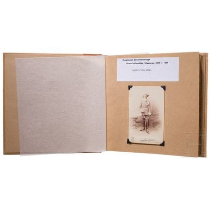 Primo tenente Johannes Abel – un raro album fotogr