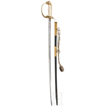 A sabre for officers of the Imperial Navy, circa 1