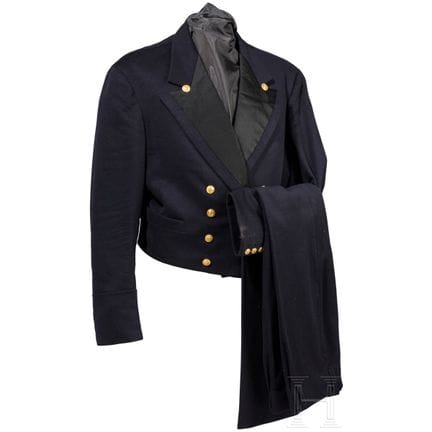 A uniform of a Prussian yacht crew, 20th century  
