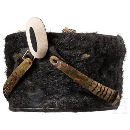 A busby for troopers of the Hussar Regiments  
Fra