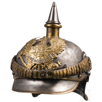 A helmet for troopers of the Cuirassier Regiment "