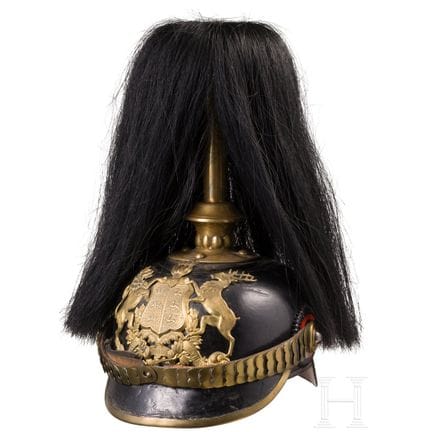A helmet for enlisted ranks of the Württemberg Arm