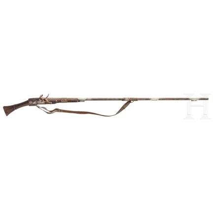 Captain Walter Forstmann - two Oriental flintlock 