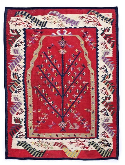 Tapis kilim dit de Pirot, Balkans, début du XXe si
