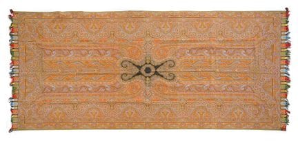 Châle cachemire long, Manufacture Duché Frères,Par