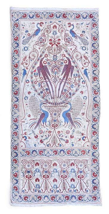 Tenture en kalamkari, Perse, début du XXe siècle, 