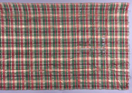 Coupon de soierie pour la robe, vers 1930, tissage