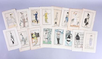 Journal des dames et des modes, seize planches, 19