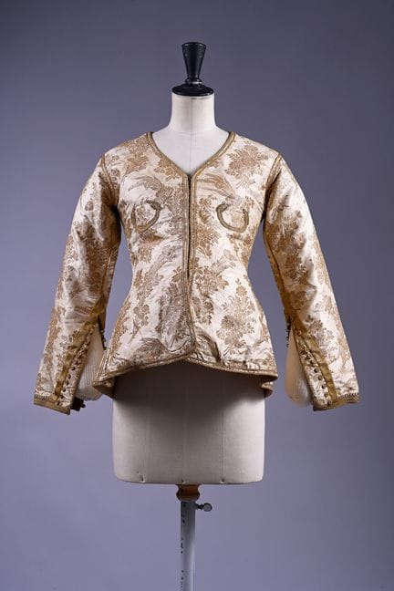 Veste d'apparat ou Ghlila, vers 1900, veste à basq