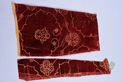 Velours dits feronnerie, Italie, seconde moitié du