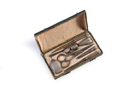 Set da cucito, Augusta, prima metà del XVIII secol