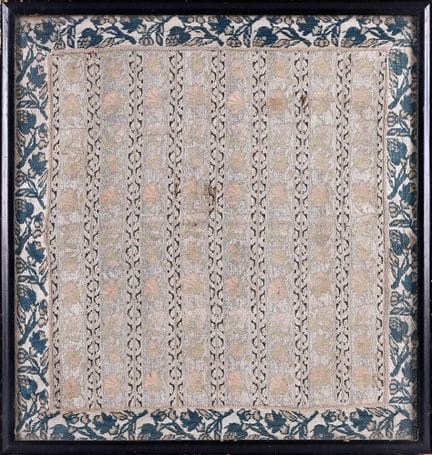 Petit tapis dans des soieries choisies, Perse, XIX