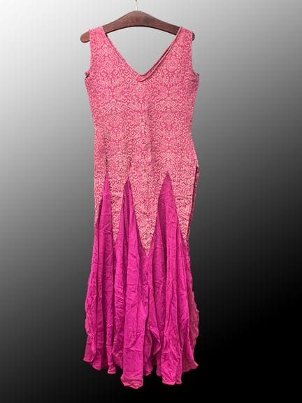 Robe du soir, vers 1925, haut décolleté sans manch