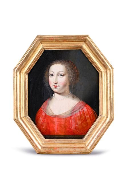 归因于让·杜卡耶（Jean DUCAYER，1605—1635） 据推测为蒙潘西埃公爵夫人玛丽的肖像