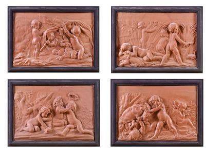 19世纪画派，据埃德梅·布沙东（Edme Bouchardon，1698-1762）作品改编。《四季