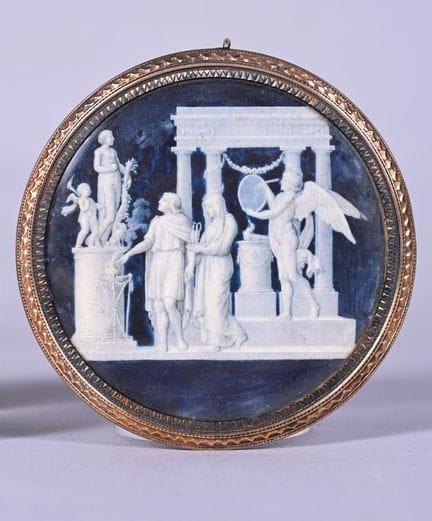 Piat-Joseph Sauvage (1744-1818), attribué à
Miniat