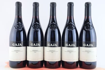 Barbaresco Gaja 1999
Barbaresco, DOCG
5 bouteilles