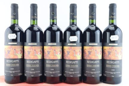 Redigaffi Tua Rita 1998
Toskana, IGT
6 Flaschen
E
