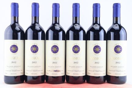 Sassicaia Tenuta San Guido 2012
Bolgheri Sassicaia