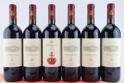 Ornellaia 2018
Bolgheri Superiore, DOC
6 Flaschen 