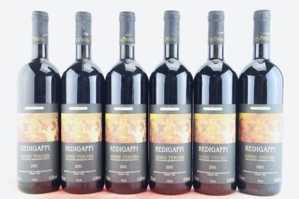Redigaffi Tua Rita 2001
Toskana, IGT
6 Flaschen
E
