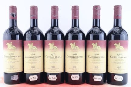 L'Apparita Castello di Ama 1988
Toskana, IGT
6 Fla