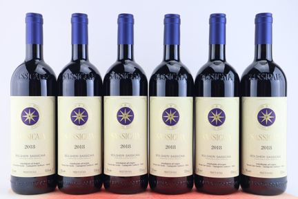 Sassicaia Tenuta San Guido 2018
Bolgheri Sassicaia