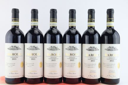 Sélection Barolo Falletto Étiquette Blanche Bruno 