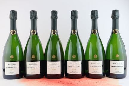 Bollinger La Grande Année 2014
Champán
6 botellas 